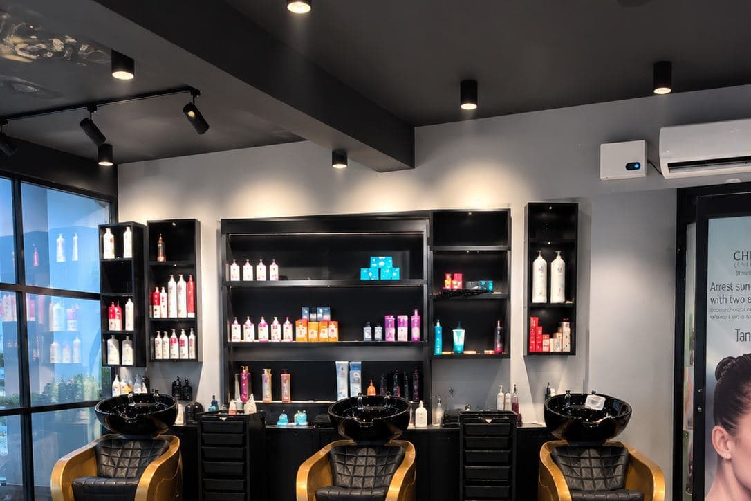 Wash lounge & product bar — Chillbreeze Maduravoyal